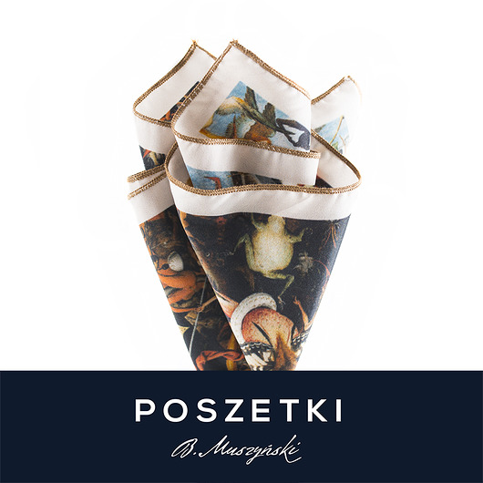 Poszetka"Upadek zbuntowanych aniołów"   b.muszyński