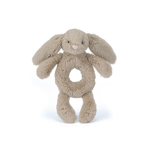 Królik Grzechotka Beżowa 18cm MIA home