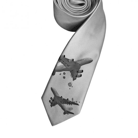 muszki i krawaty Krawat Samoloty