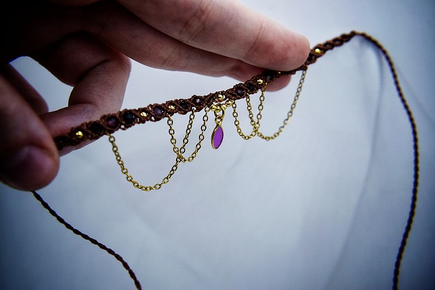 chokery Choker Naszyjnik. Kamienie Naturalne. Szczęście. Obfitość. Ochrona.