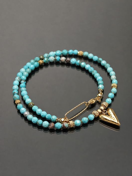 chokery Turkus vol. 28 /choker/ naszyjnik 09.01.25 - Szlachetna kolekcja