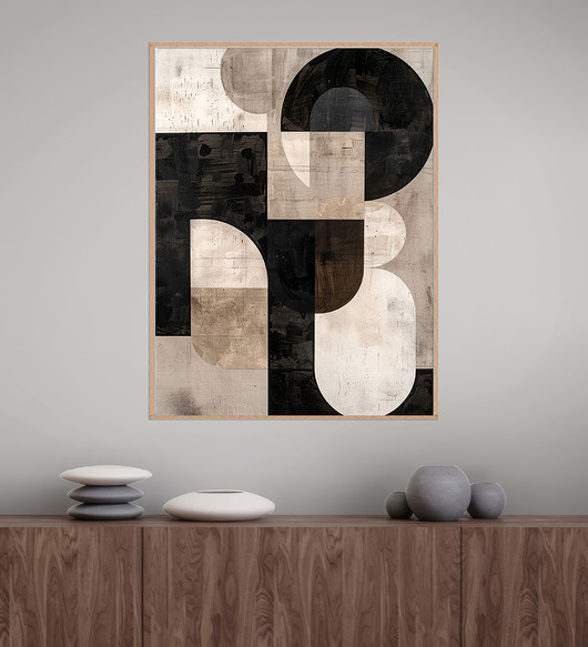 plakaty Geometria natury - Plakat, druk - Minimalizm, Boho, Loft #43