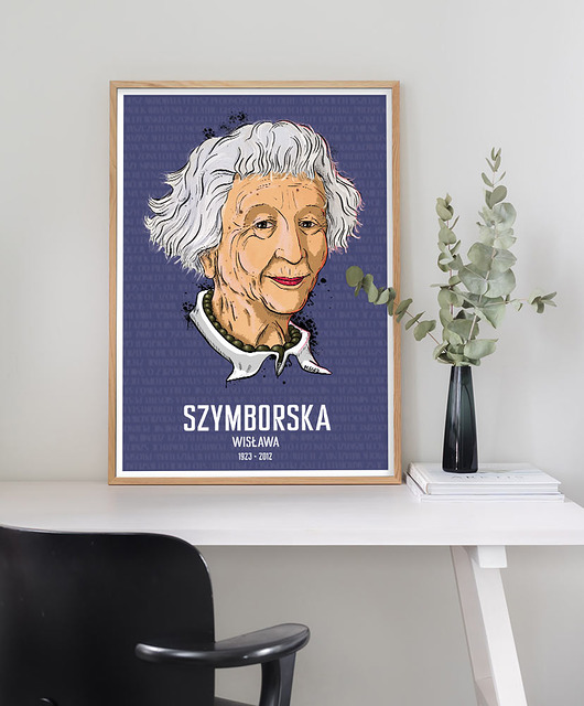 plakaty Plakat Wisława Szymborska