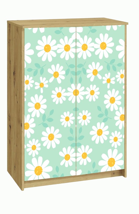 meble do pokoju dziecka Komoda/szafka boho do pokoju dziecięcego BLUE DAISY BOHO