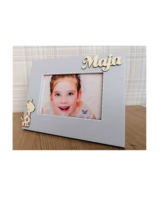Personalizowana ramka - Żyrafa - R37 Prowansalska Manufaktura