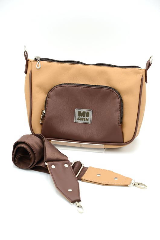 torby na ramię Torebka crossbody, beż brąz