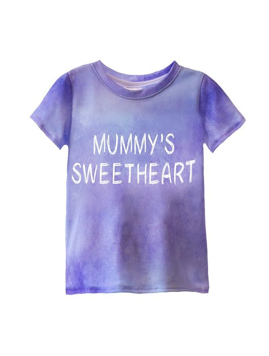 T-shirt MUMMY'S SWEETHEART Little Gold King