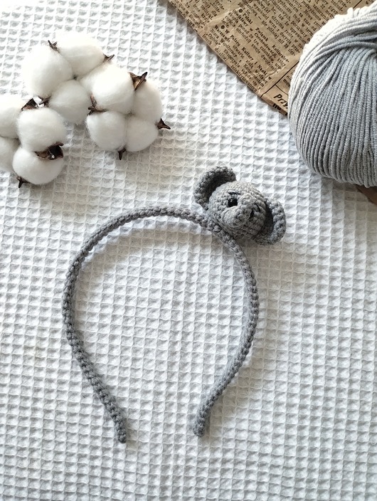 ozdoby do włosów dla dzieci Opaska do włosów słoń, słonik