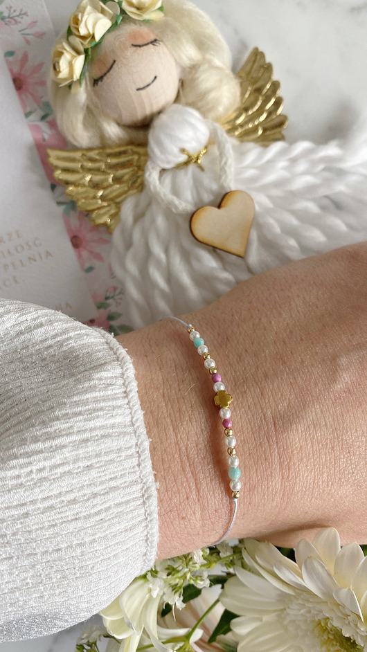 biżuteria dla dzieci Bransoletka komunijna