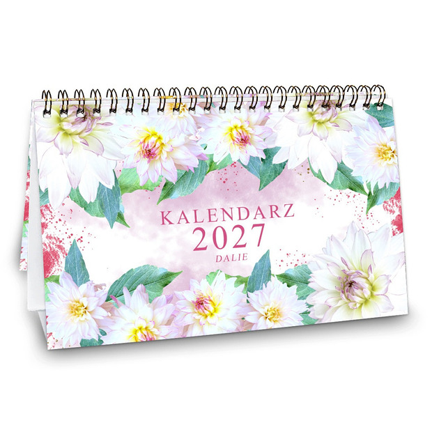 kalendarze i plannery Kalendarz 2027 biurkowy DALIE wolnostojący