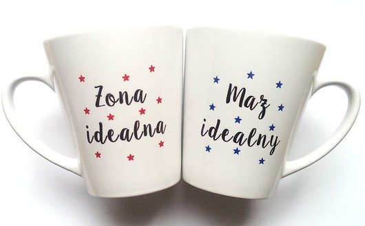 Kubki Latte ŻONA MĄŻ FarrowDesign