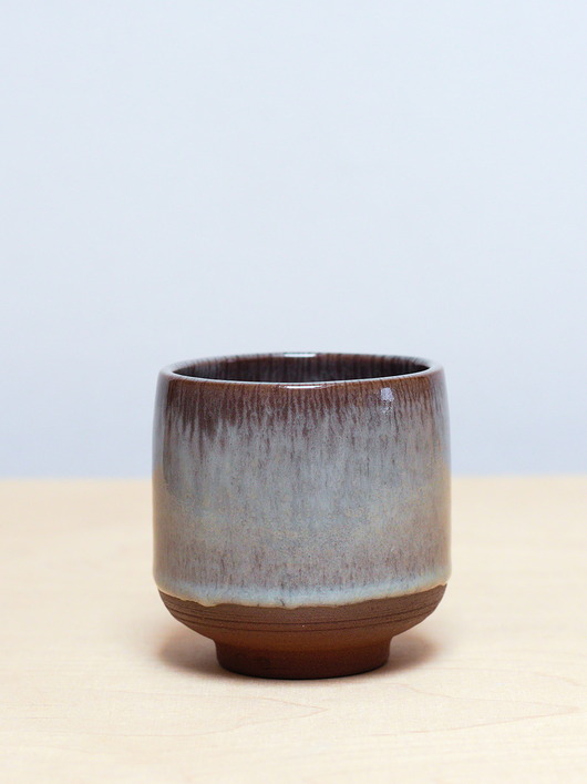 kubki Czarka na stopce (160ml) - słone fale na rudej