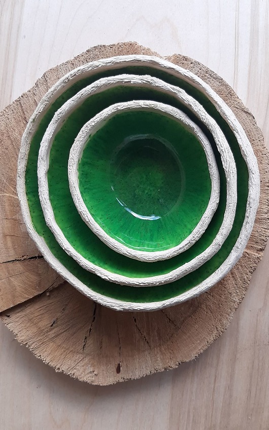 Komplet 3 misek ceramicznych DUET CERAMIKA