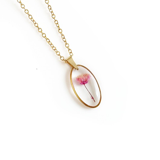 naszyjniki - inne Naszyjnik z gipsówką