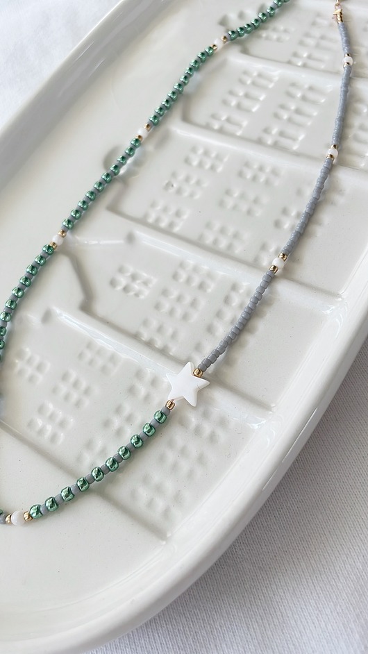 korale Naszyjnik  POLE STAR