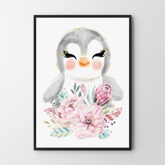 Pingwin - plakat HOG STUDIO