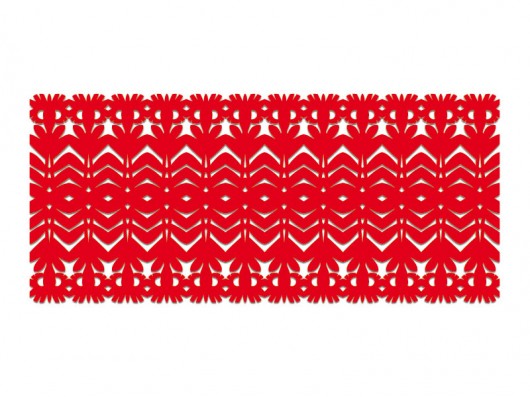 świąteczna cena - bieżnik KWIAT PAPROCI AT design