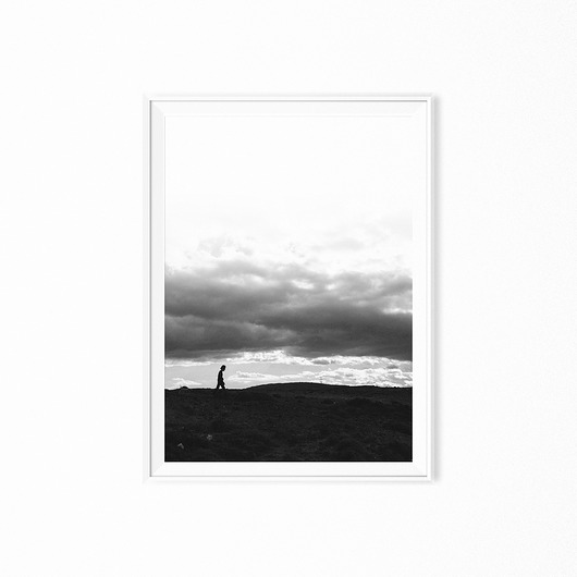 Plakat skandynawski minimalistyczny Loneliness  myscandi
