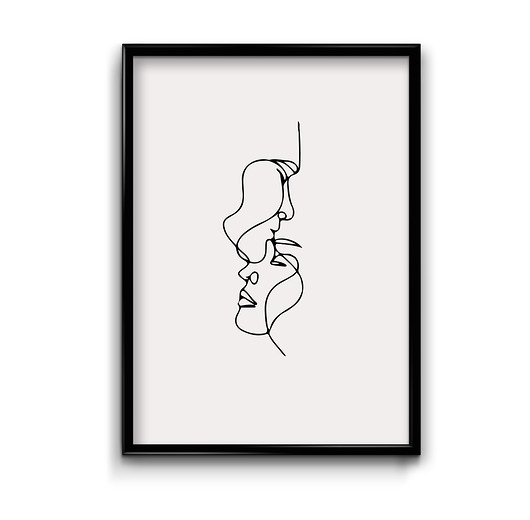 Lines #1 - plakat  Bury Lis