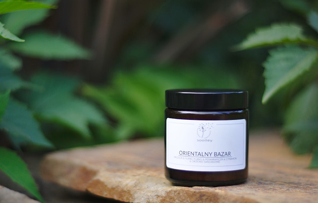 Świeca sojowa orientalna PACZULA + YLANG soolley