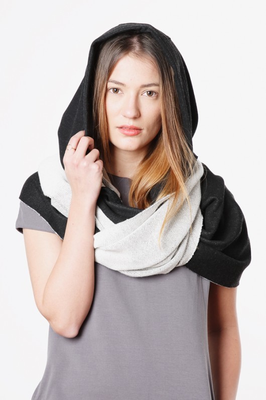 Mnishkha BLACK with white lining mnishkha