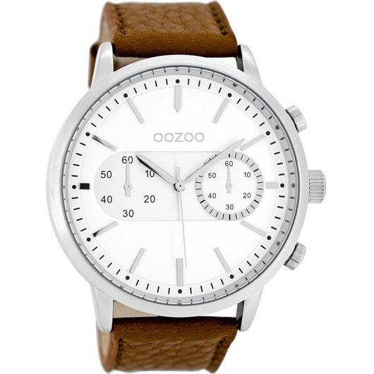 Zegarek OOZOO C9055 brown/white ModernTime