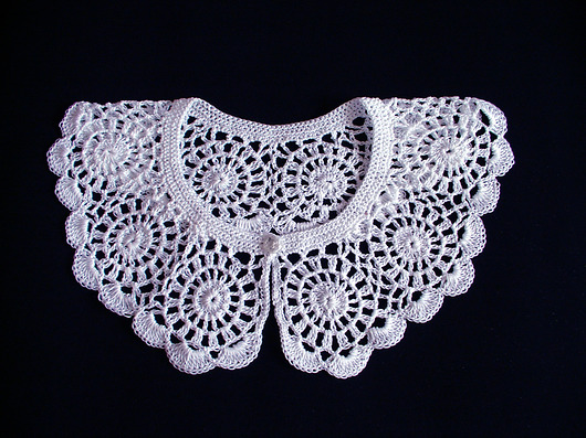 akcesoria różne Kołnierzyk biały 47