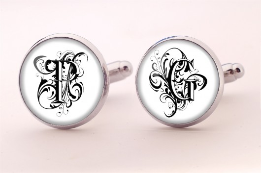 Spinki do mankietów z Monogramem II EGGinEGG