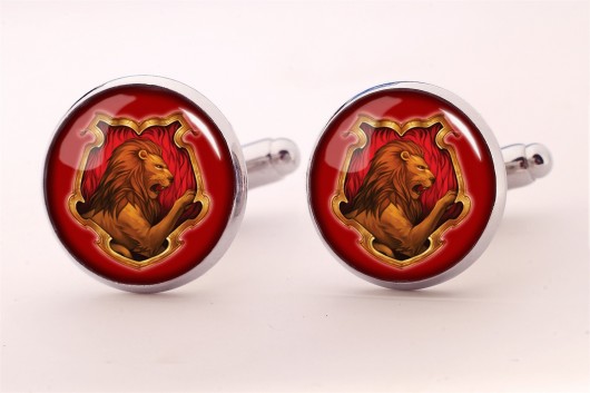 Spinki do mankietów Harry Potter Gryffindor 0367 EGGinEGG