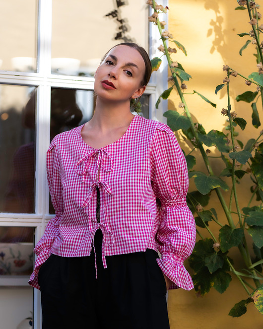 bluzki z długim rękawem damskie Rose Blouse