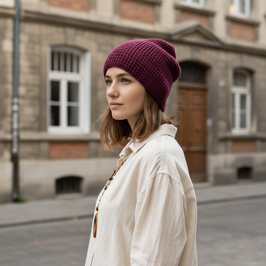 czapki damskie Czapka całoroczna przejściowa cienka bawełna s/m unisex biskupi