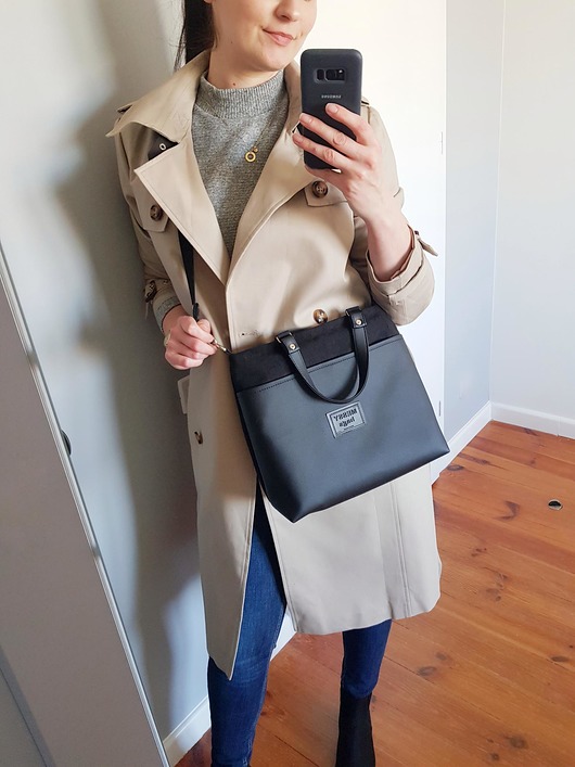 torby na ramię Torebka damska Tote bag Nadia czarna