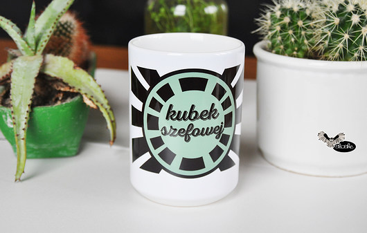 Kubek Szefowej,450ml  Sowia Aleja
