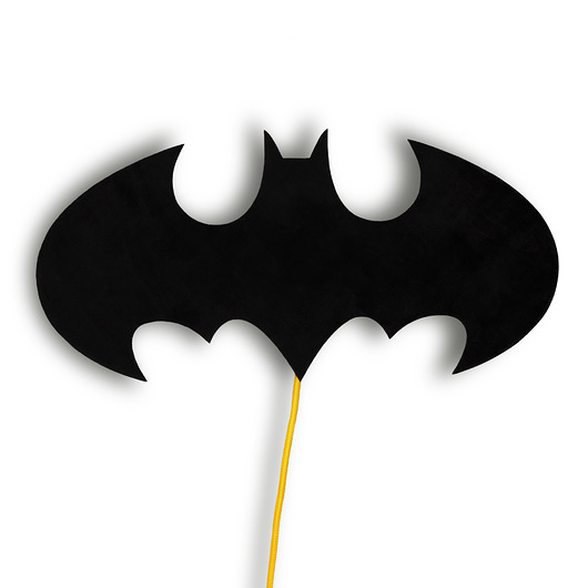 lampy do pokoju dziecka Drewniana lampka nocna "Batman"