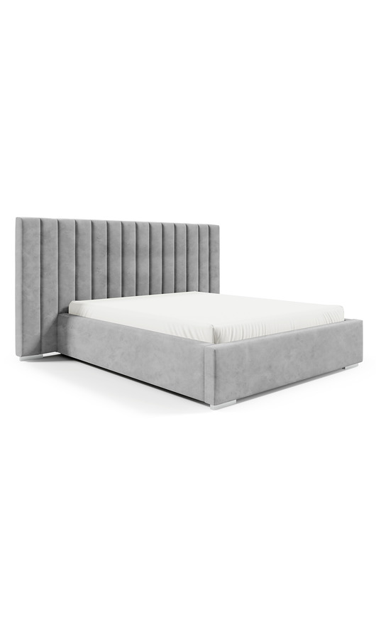 łóżka Łóżko Filippa 10P  wysokość 125cm szerokie pojemnik stelaż rama metalowa