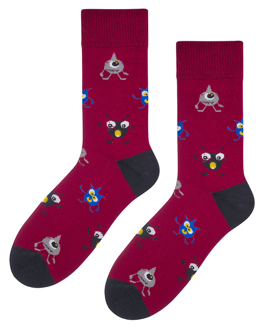 Skarpetki męskie Kosmici Popsox