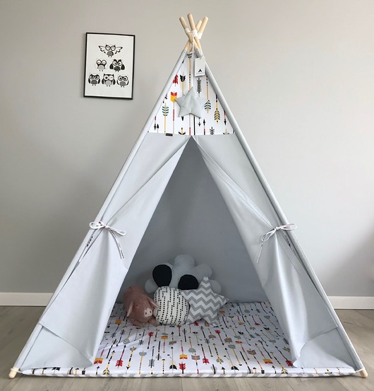 Namiot tipi (zestaw) Poduszki GRATIS!  Artesania Handmade