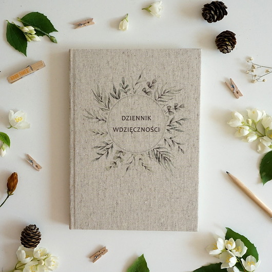 Dziennik wdzięczności - Mindfullness - Notes Pracownia Zeszytów