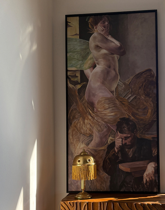 obrazy "Wizja"- Jacek Malczewski - obraz na płótnie lub plakat