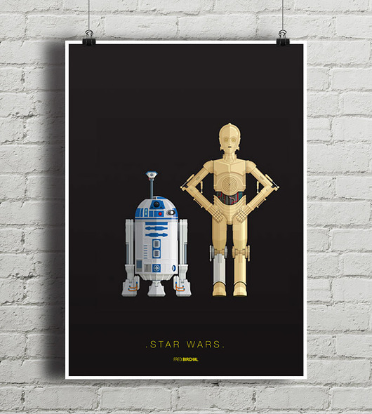 Plakat Star Wars  minimalmill