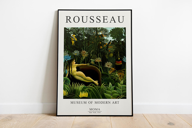 plakaty Henri Rousseau - Exhibition Poster
