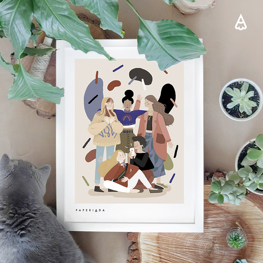 Plakat "Selfie" Paperiada