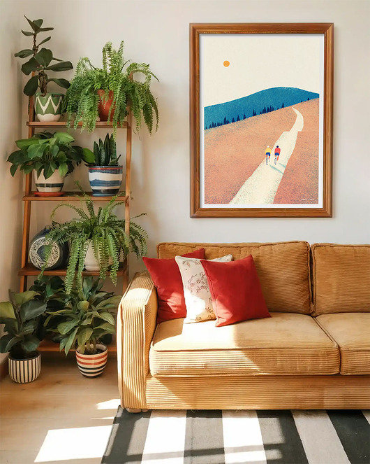 plakaty Plakat rower latem - dla rowerzysty