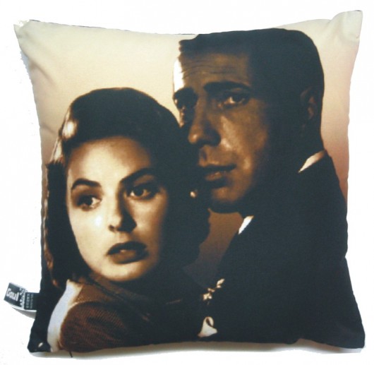 Poduszka z motywem z filmu Casablanca/zamówienie Gaul Designs