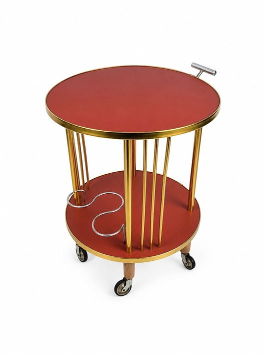 stoliki kawowe Barek mobilny Rockabilly z lat 60.