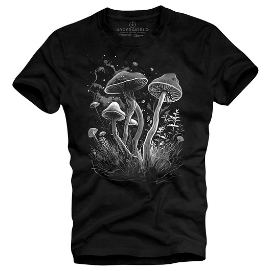 t-shirty męskie T-shirt męski UNDERWORLD Mushrooms