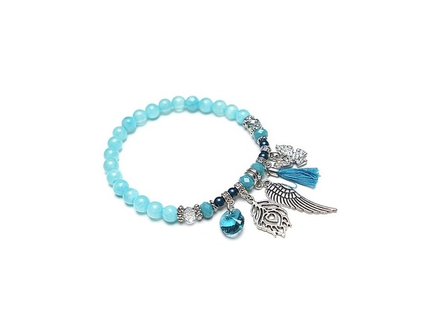 bransoletki z kamieni naturalnych Blue lagoon vol. 2 /gypsy/ 10-10-2024