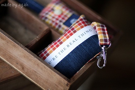 Brelok Unisex {YOU RE THE REAL THING} made by agah
