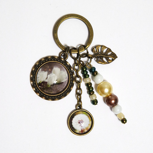 breloki Breloczek - Magnolia, dmuchawiec