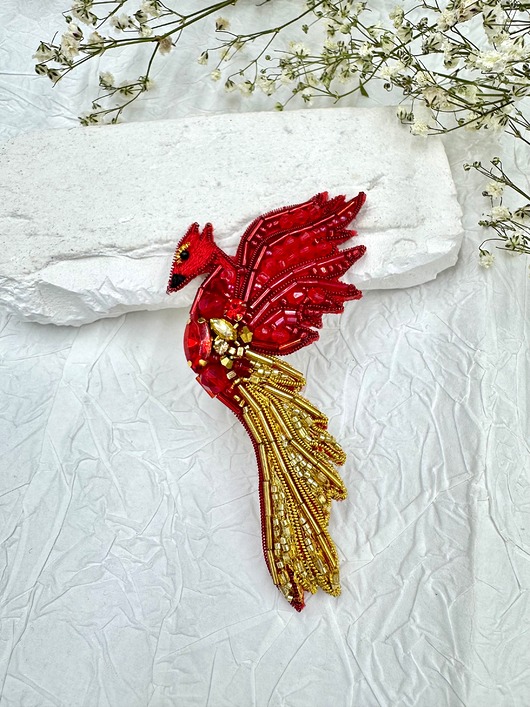 broszki Broszka Feniks